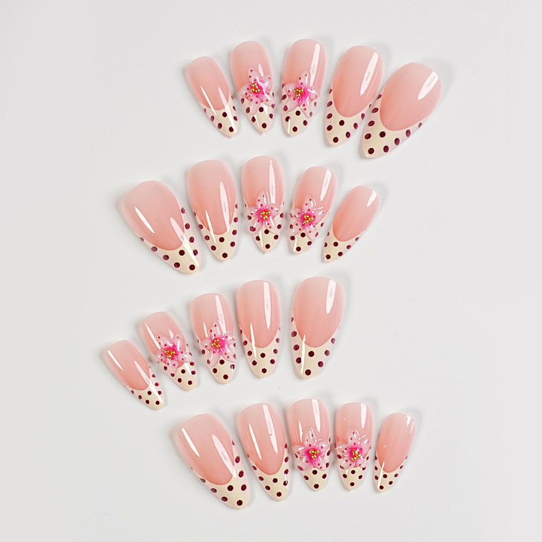 Premium Press-On Nail Art Set with Accessories