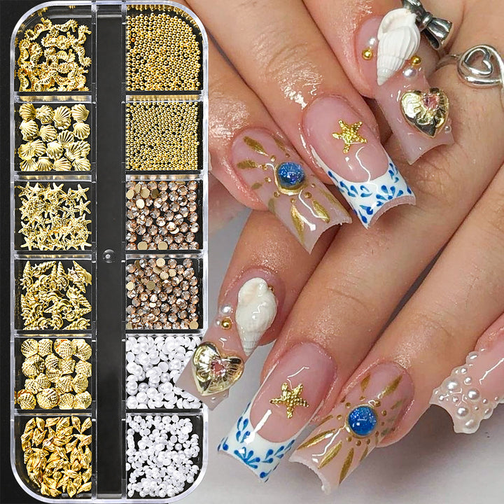 Premium Nail Art Decoration Charms Set