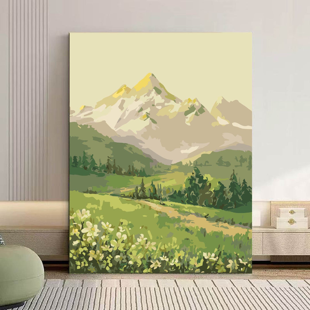 Scenic Mountain Landscape Canvas Art Kalsten 1785768018