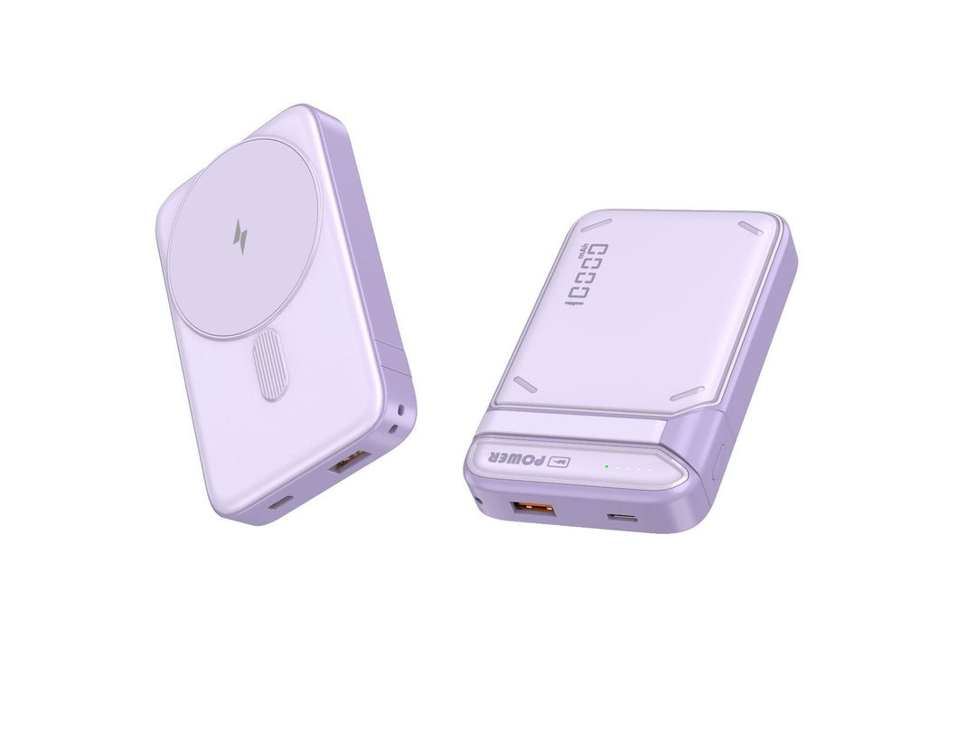 Wireless power bank with inductive fast charger and smart charging indicator Kalsten