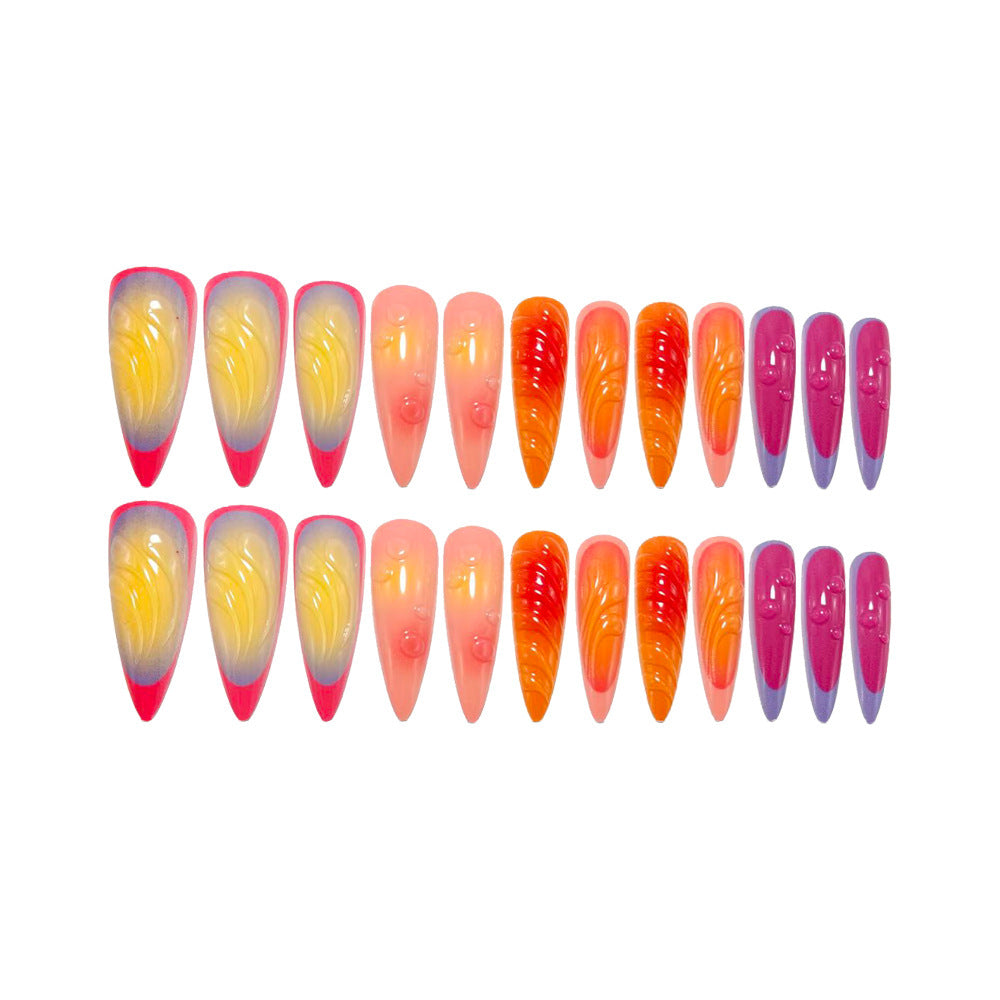 Creative Nail Tips with 3D Optics Kalsten