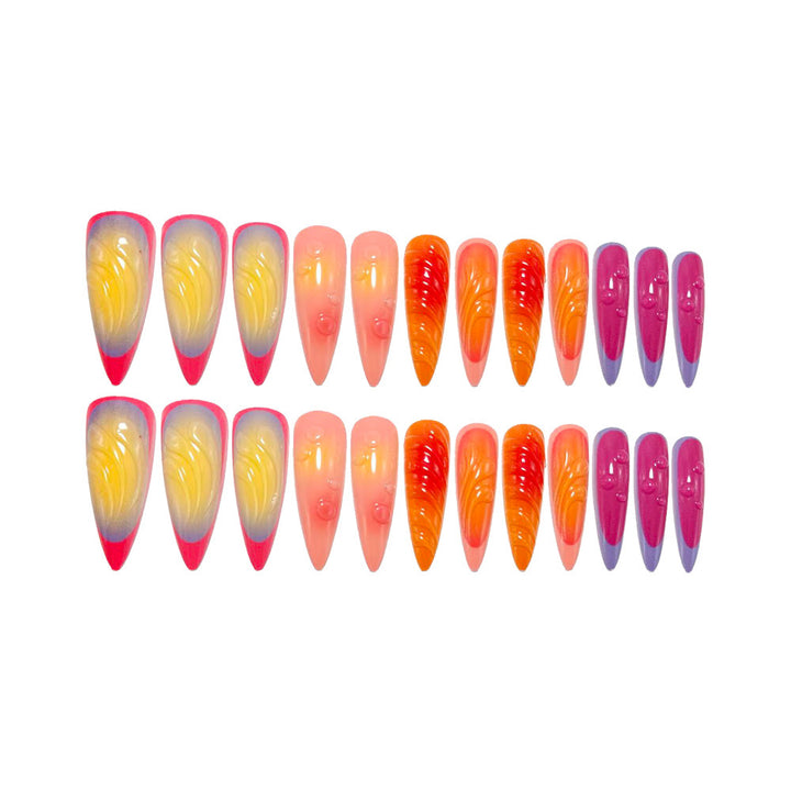 Creative Nail Tips with 3D Optics Kalsten