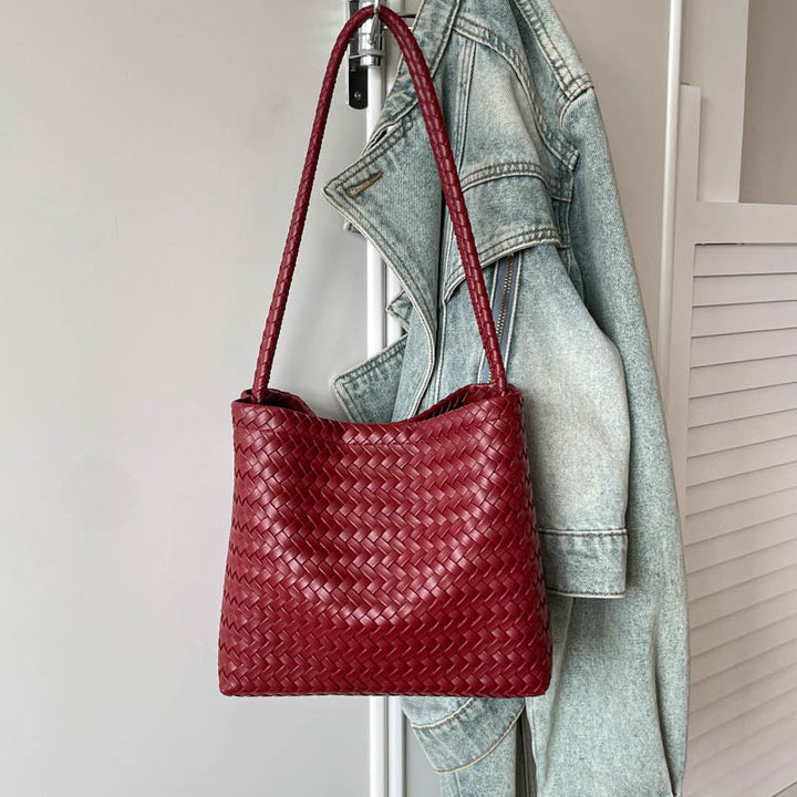 Handcrafted ven Leather Tote Kalsten
