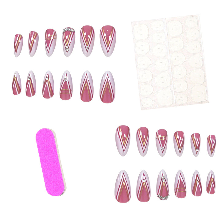 Stylish Stiletto Nail Art Enhancements Kalsten