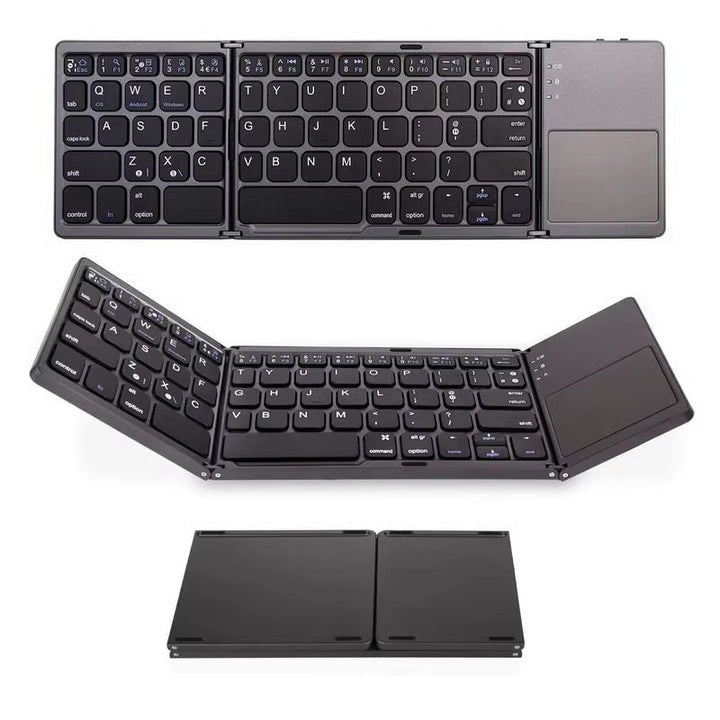 Portable Folding Wireless Keyboard and Mouse Set Kalsten