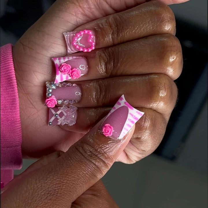 Decorative Gel Nail Enhancements Kalsten