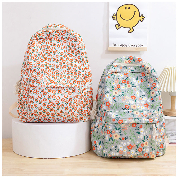 Flower Pattern Backpack Kalsten