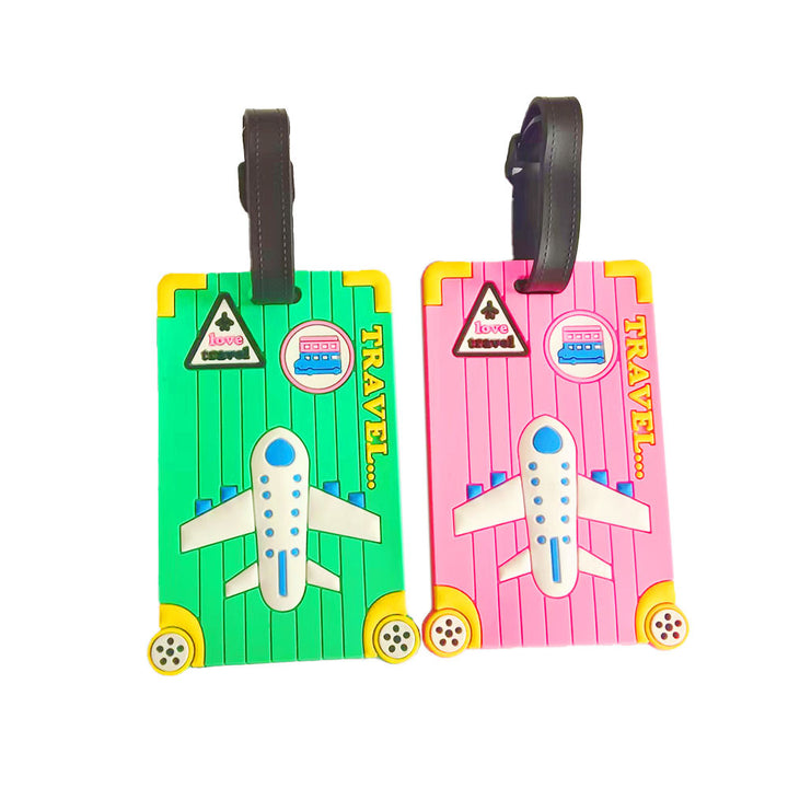 Unisex luggage tag in creative airplane design Kalsten