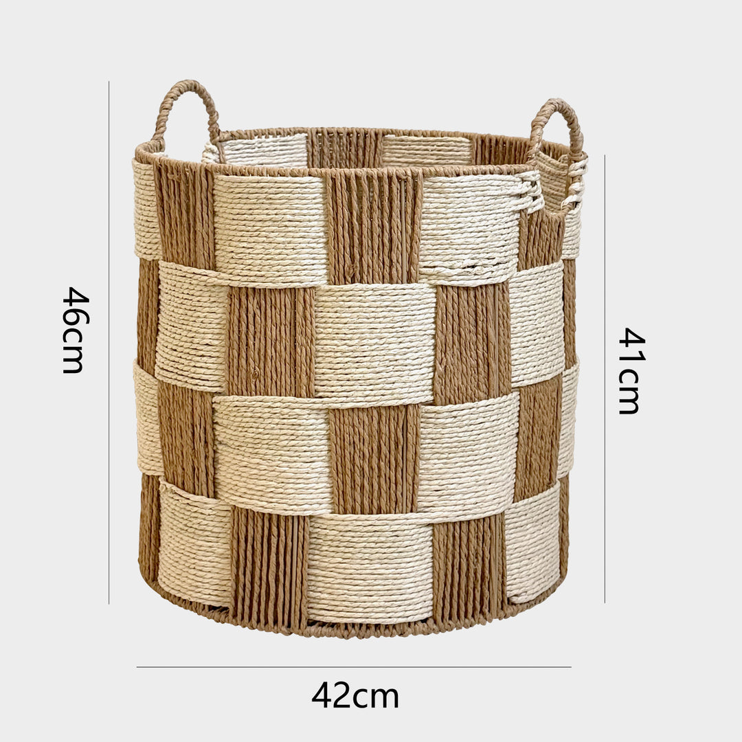 Handwoven storage basket Kalsten
