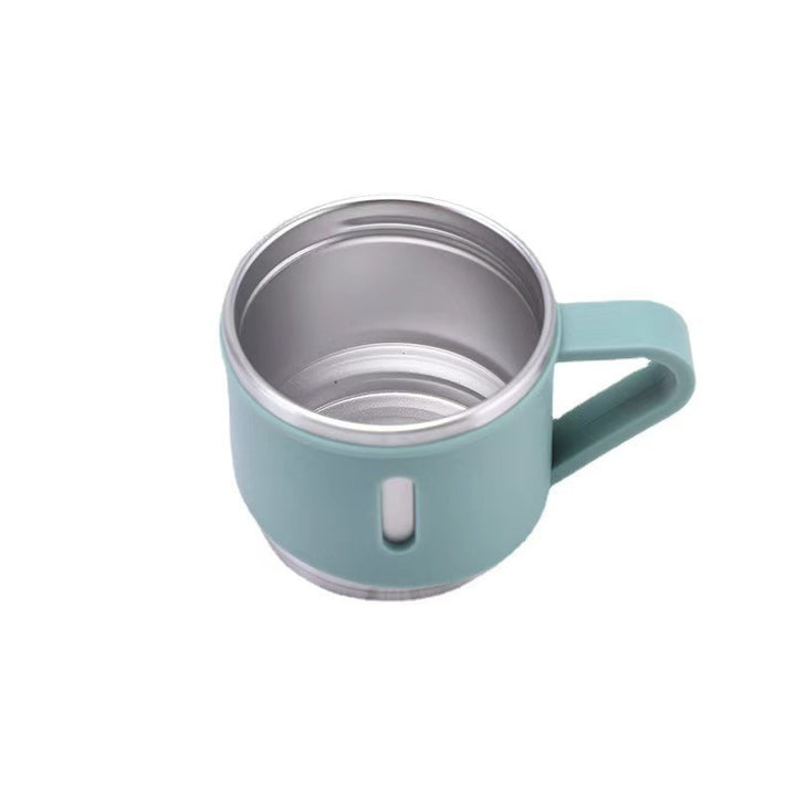 Women’s stainless steel vacuum flask with two accompanying cups Kalsten
