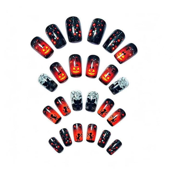 Halloween-Inspired Decorative Nail Art Kalsten