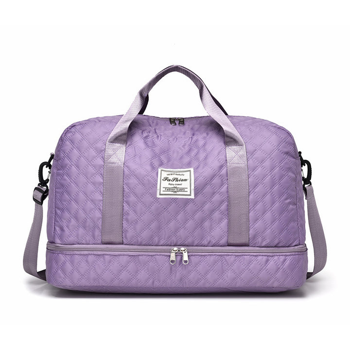 Quilted Travel Duffel Bag Kalsten