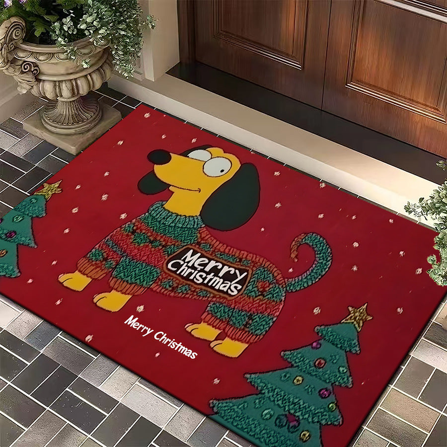 Decorative Christmas-Themed Entrance Mat Kalsten