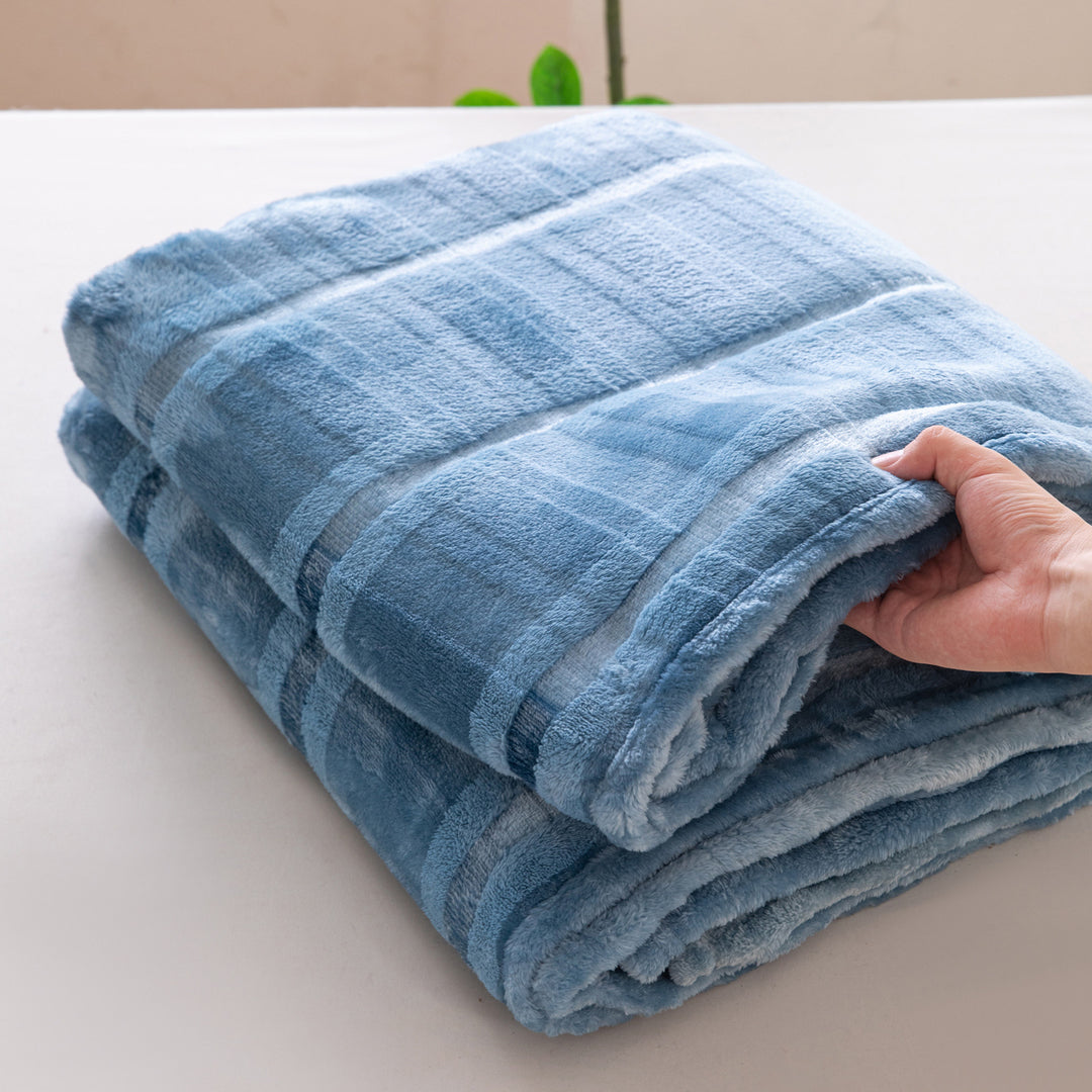 Cozy Flannel Throw Blanket