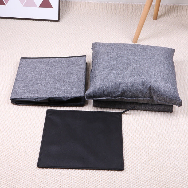 Plush Square Storage Stool Kalsten