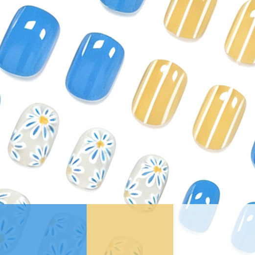 Floral-Inspired Nail Art Set Kalsten