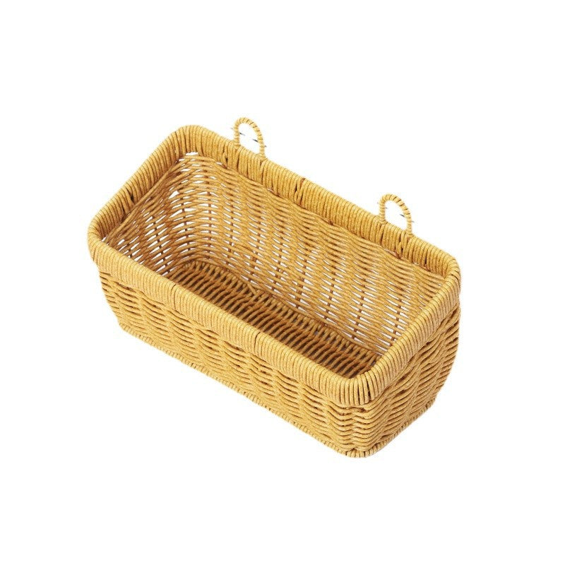 Handwoven Rectangular Storage Basket Kalsten
