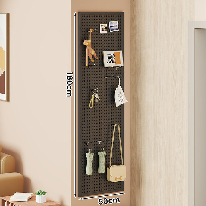 S-Shaped Offset Pegboard Utility Hooks with Support Post