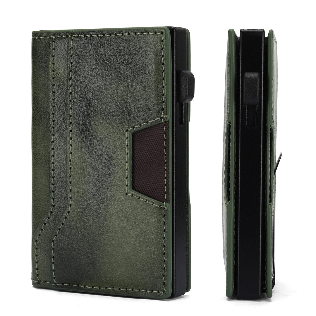 RFID-Blocking Tactical Leather Cardholder Kalsten
