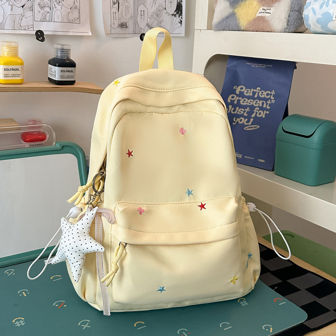 Casual Embroidered Star Backpack Kalsten