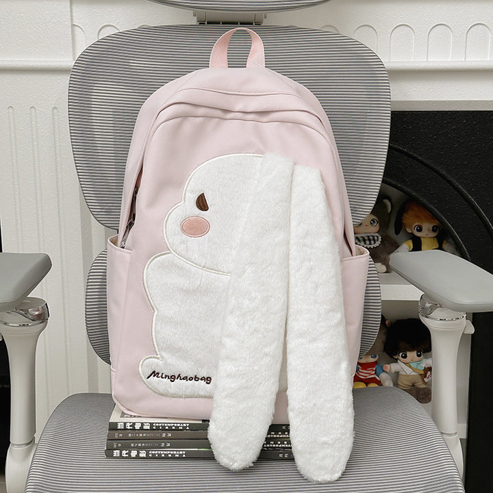 Cute Bunny-Themed School Backpack