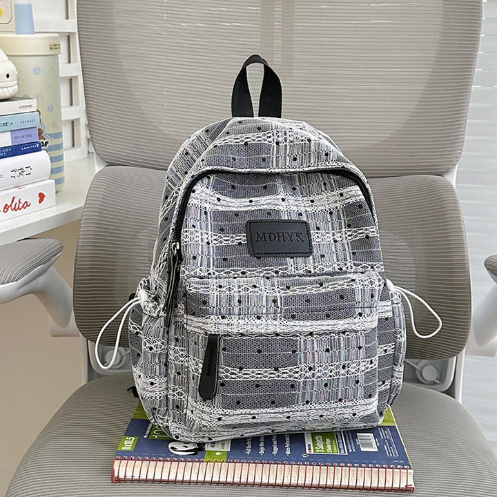 Compact Polka Dot Backpack Kalsten