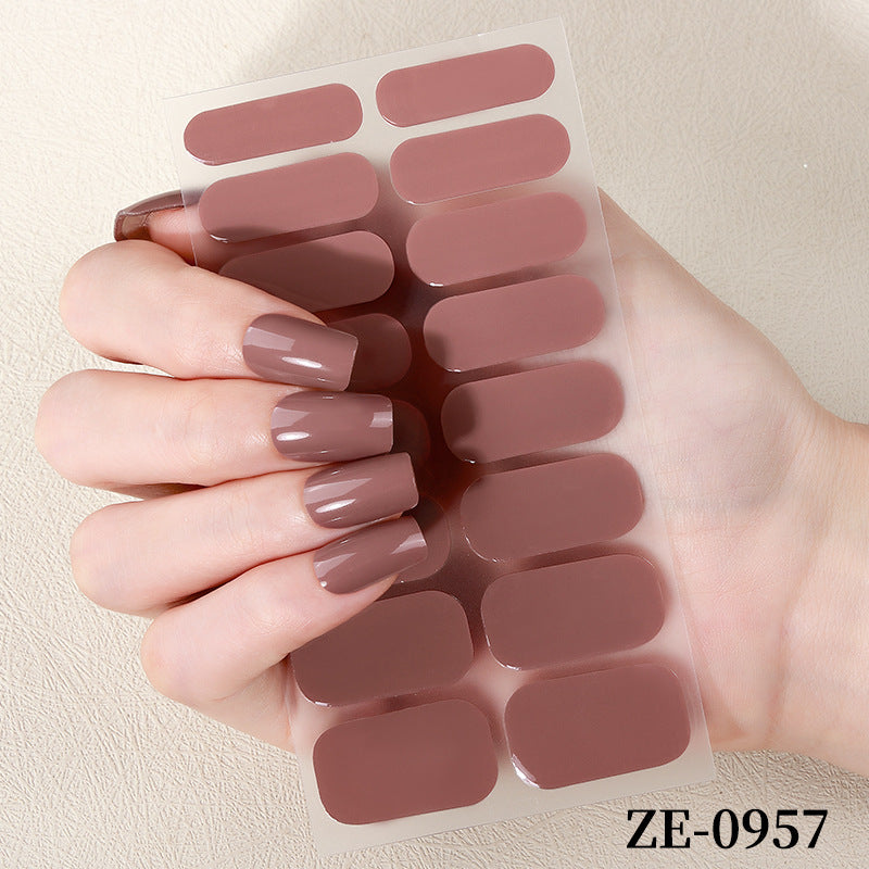 Matte Gel Nail Strips