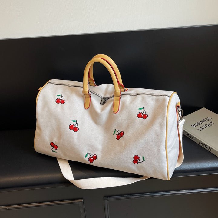 Fashionable Embroidered Weekend Travel Duffel Bag Kalsten