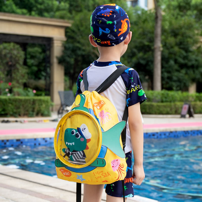 Fun-Themed Drawstring Backpack Kalsten