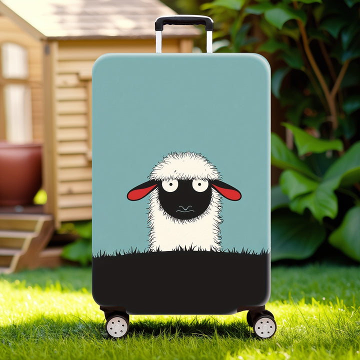 Women's hard-shell suitcase with original animal design Kalsten