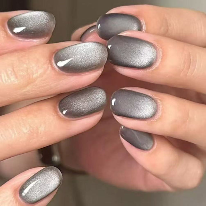 Metallic Ombre Nail Art Extensions Kalsten