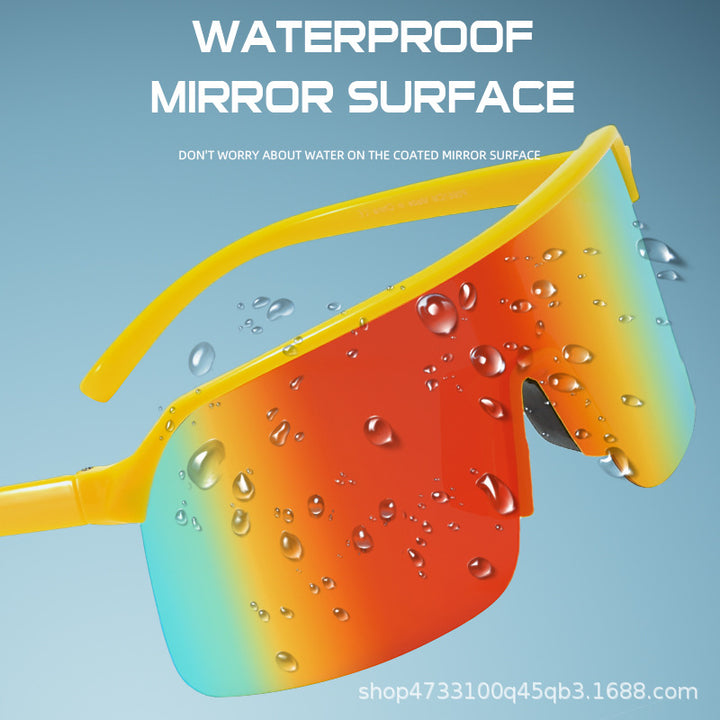 Women Sports Sunglasses with Wide Frame and Integrated UV Protection Kalsten