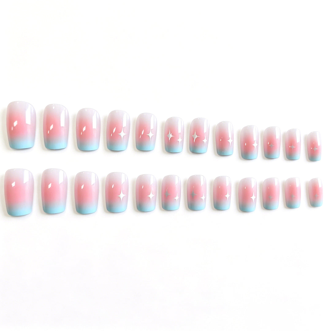 Artistic Ombre Nail Art Extensions Kalsten