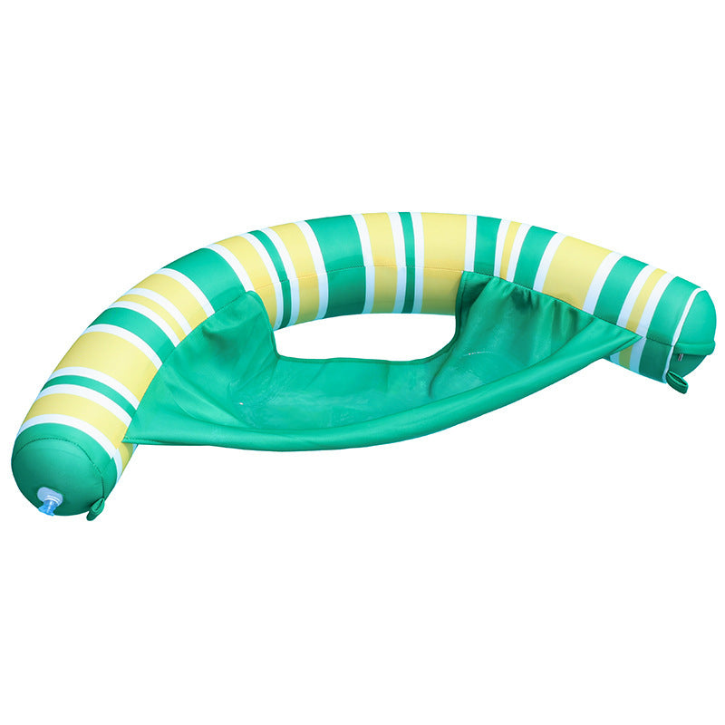 Women Inflatable Swim Lounge with Mesh Support Kalsten