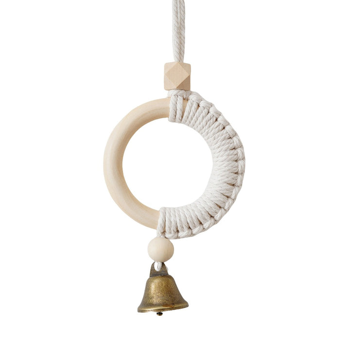 Decorative Macrame Wall Art with Bell Kalsten