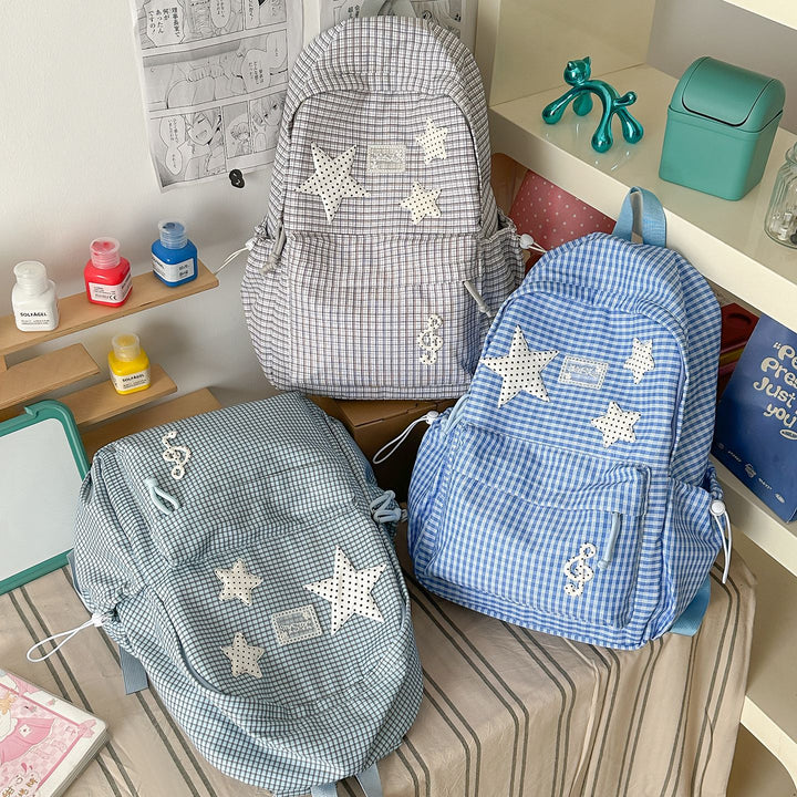Stylish Music-Themed Casual Backpack Kalsten