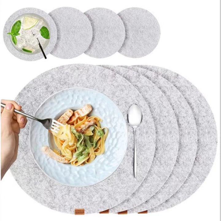 Felt Dining Placemats Set Kalsten