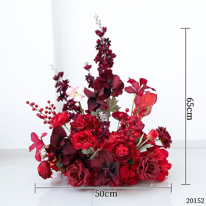 Lifelike Floral Display Arrangement