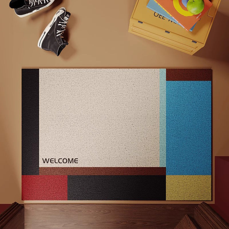Welcome Message Indoor Doormat Kalsten