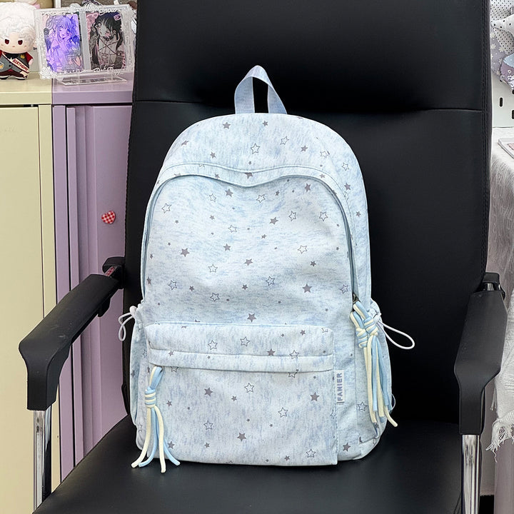 Durable Star-Patterned Casual Backpack Kalsten