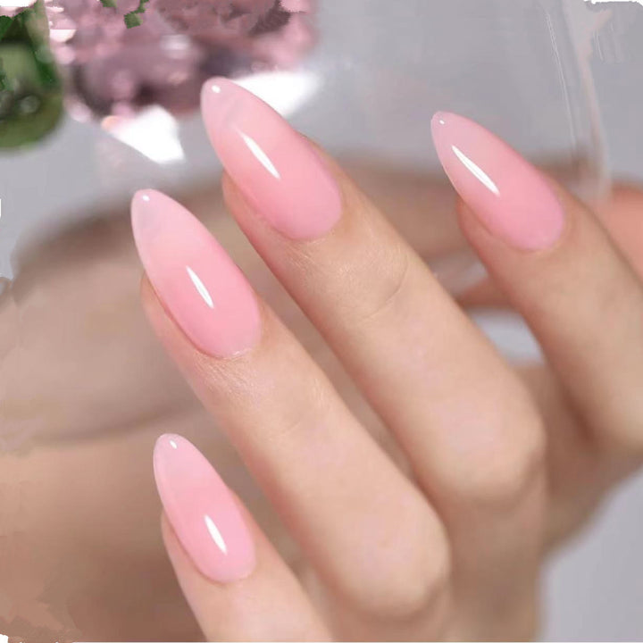 Premium Press-On Nail Set with Elegant Almond Shape
