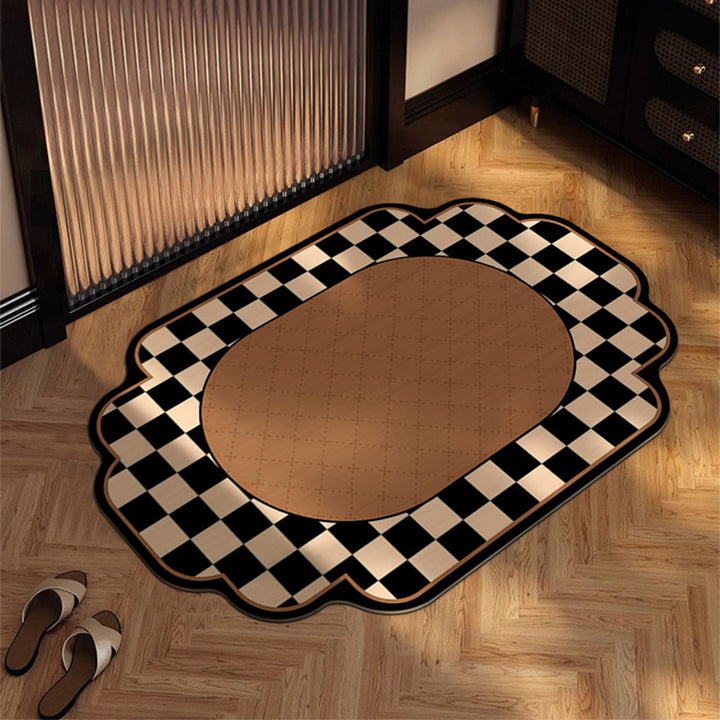 Home Decorative Area Rug for Bedroom Floor Decor