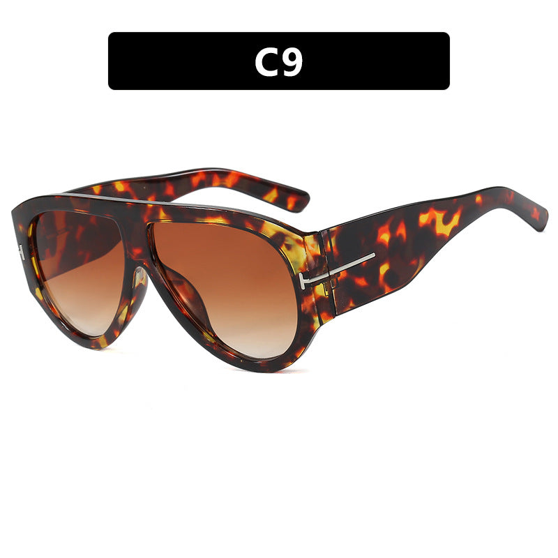 Women's fashionable oversized sunglasses in retro style Kalsten