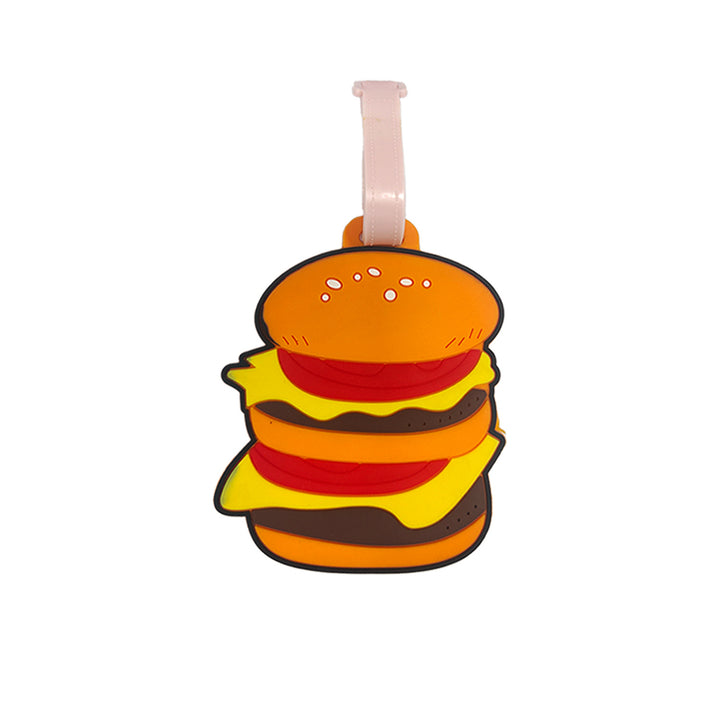 Fun Hamburger Luggage Tag Kalsten