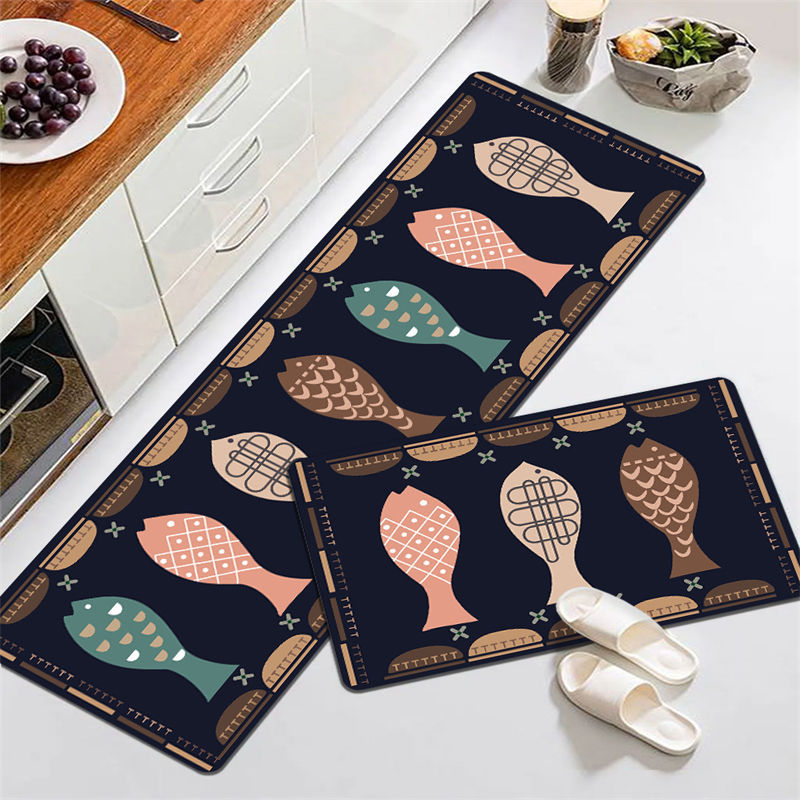Motivational Phrase Kitchen Mat