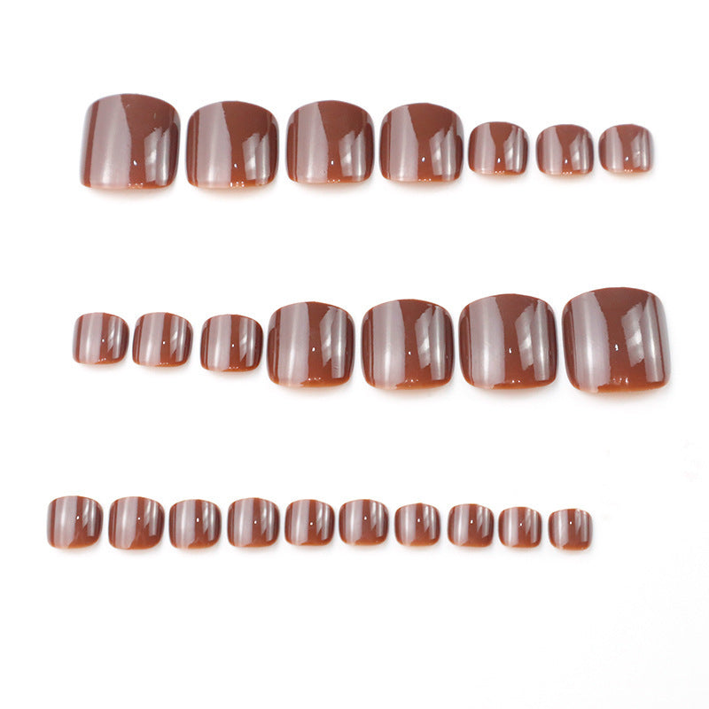 Premium Press-On Toenail Set Kalsten