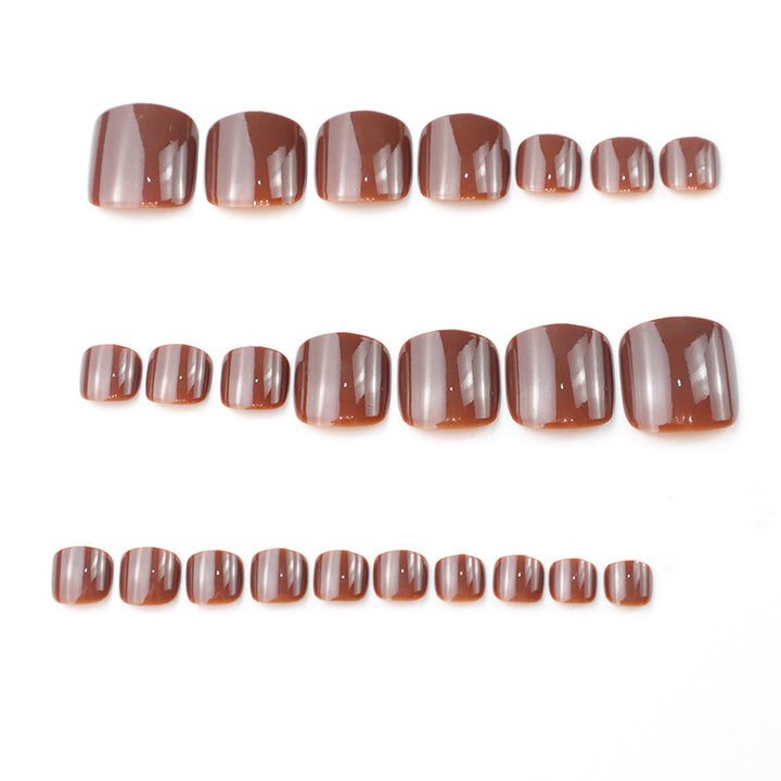 Premium Press-On Toenail Set Kalsten