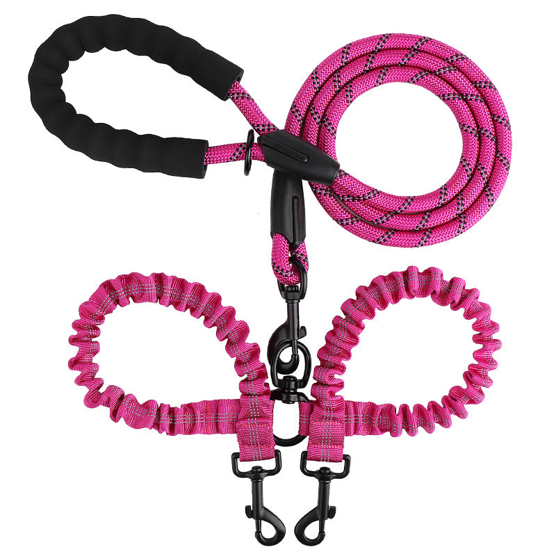 Bungee Training Dog Leash with Dual Handle