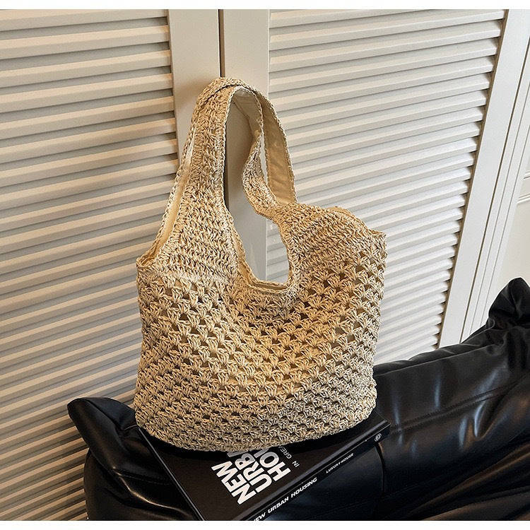Handmade straw bag Kalsten