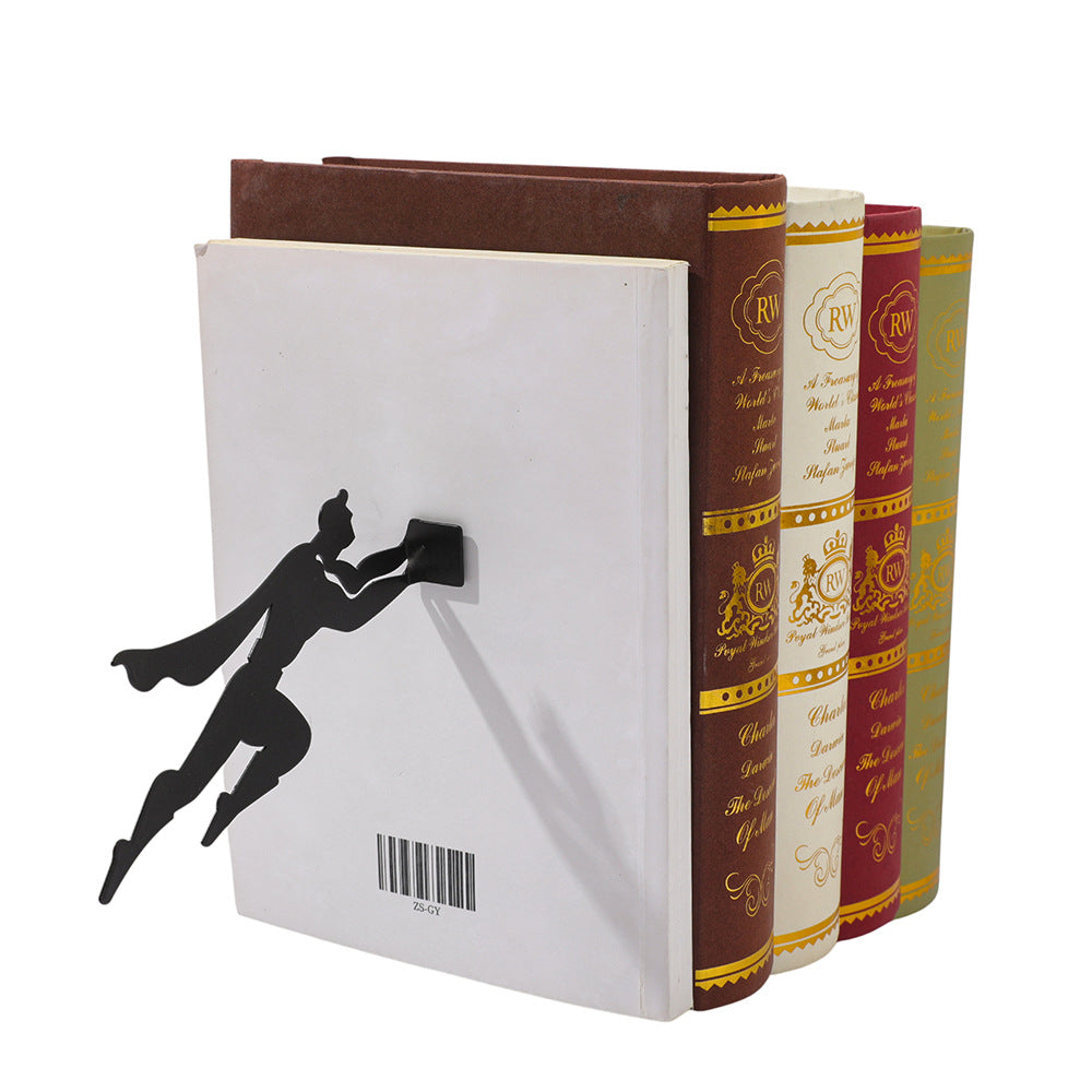 Superhero-Themed Bookend